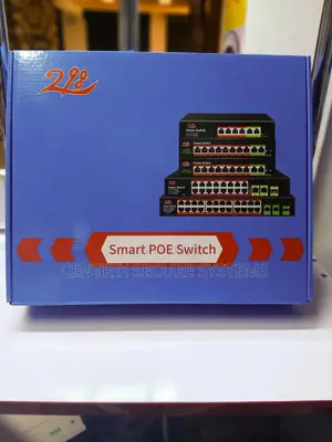24 Port PoE Switch - 10/100Mbps