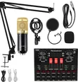 BM800 V8SK Condenser Microphone & Sound Card - 1