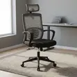 Kiti cha Mkutano cha High Back Swivel - Nyeusi - 3