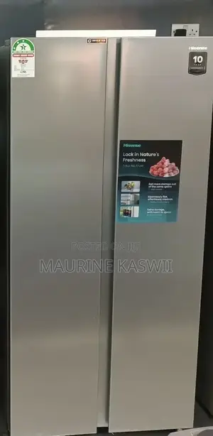 Hisense 441L Side-by-Side Refrigerator