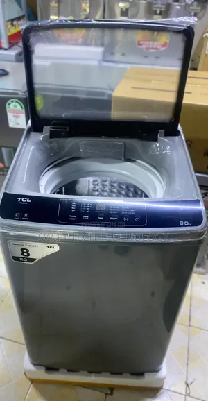 TCL 8kg Mashine ya Kufulia Otomatiki Kamili ya Juu