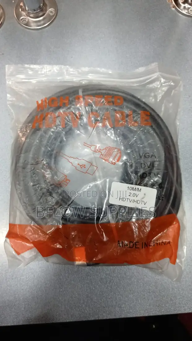 HDMI Cable (10m) - Black - 1
