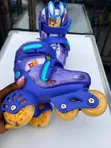 Roller Skates Zinazoweza Kurekebishwa Zenye Muundo wa Magurudumu Mengi - 2