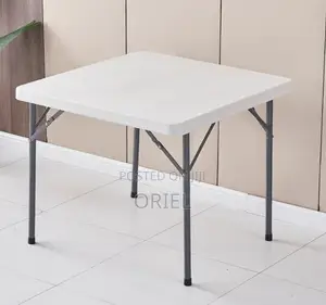 90cm Meza ya Plastiki inayokunjwa