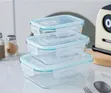 3pc High Borosilicate Food Containers - 1