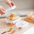 3pc High Borosilicate Food Containers - 2