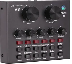 BM800 V8SK Condenser Microphone kwa Rekodi Safi