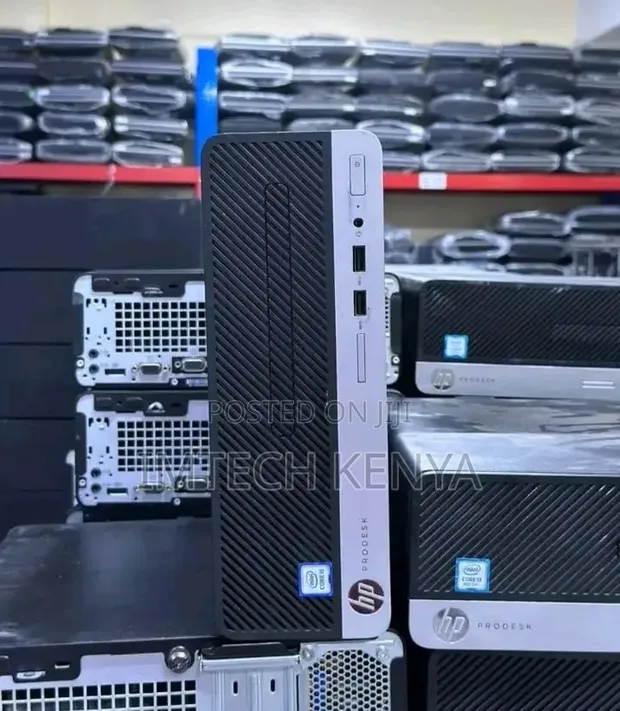 HP ProDesk 600 G3 Desktop Computer - Intel Core i5, 8GB RAM, 500GB HDD - 1