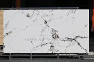 White Calacatta Sintered Stone Slab - Marble Look