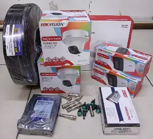 Hikvision 4-Channel HD CCTV Kit with 2-Way Audio