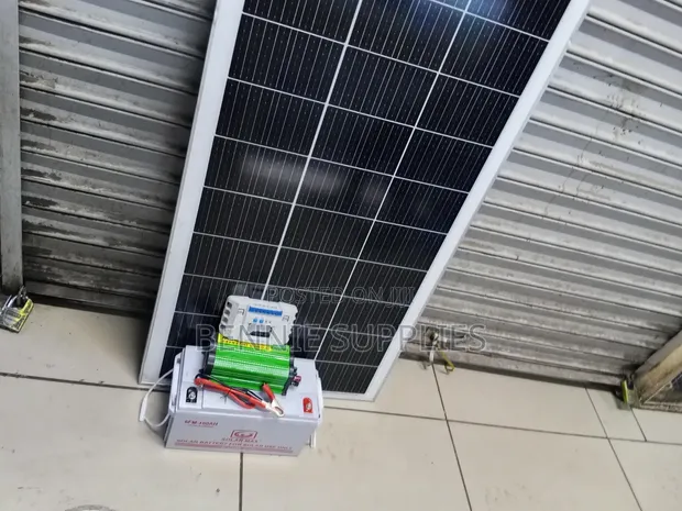 200W Solar Panel Kit Kamili na 100Ah Betri - 1