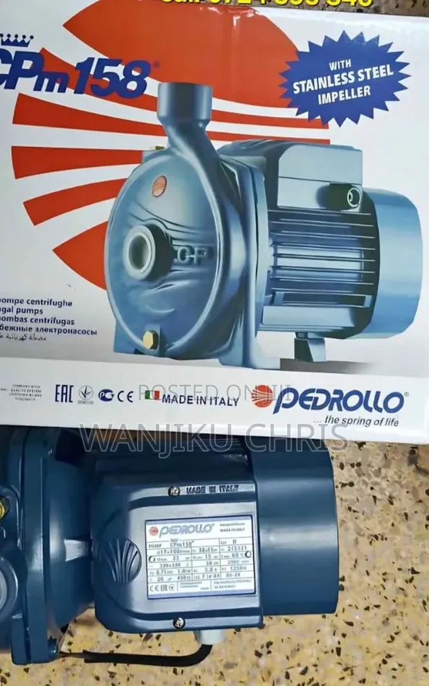 Pedrollo Water Pump 1HP - 1