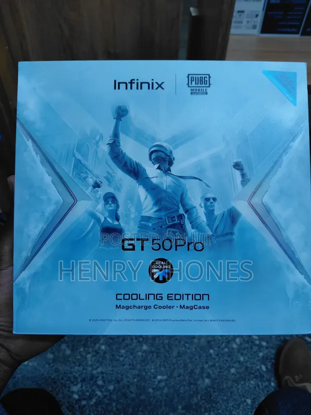 New Infinix GT 50 Pro 256GB Black - 1