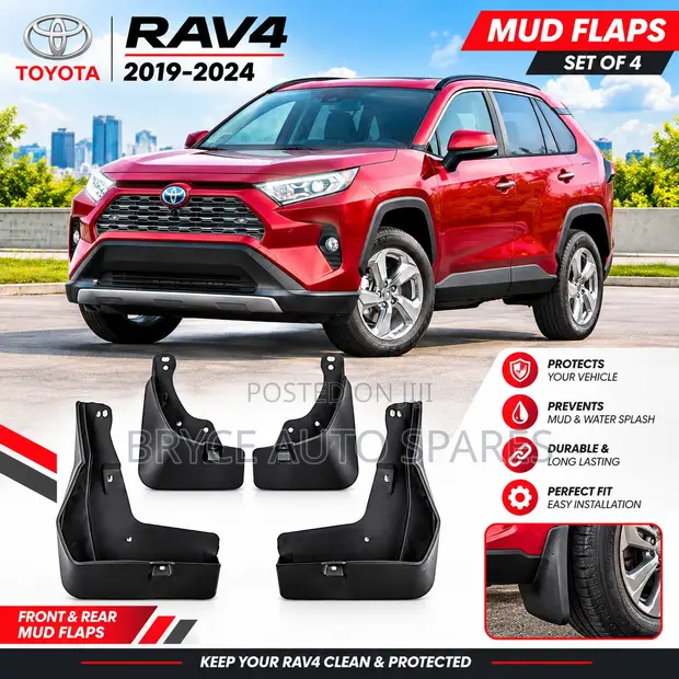 Mud Flaps for Toyota RAV4 (2019-2025) - 1