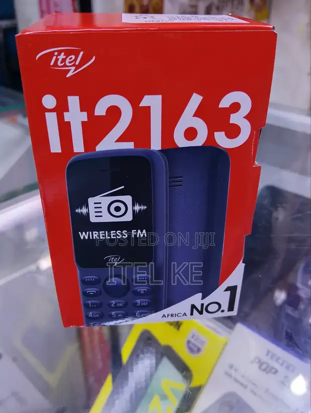 New Itel it2163 Black Feature Phone - 1