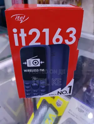 New Itel it2163 Black Feature Phone