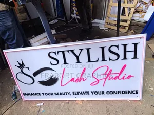 Custom 2D Shop Front Signage