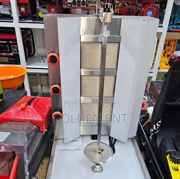 Brand New 3-Burner Shawarma Gas Burner - 1