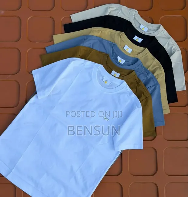 Boss Classic T-Shirts - Cotton, Round Neck - 1