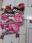Adjustable Skating Shoes (Size 35-38) with Helmet & Gear - 2