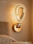 Unique Crystal Wall Lamps - Gold Finish - 2