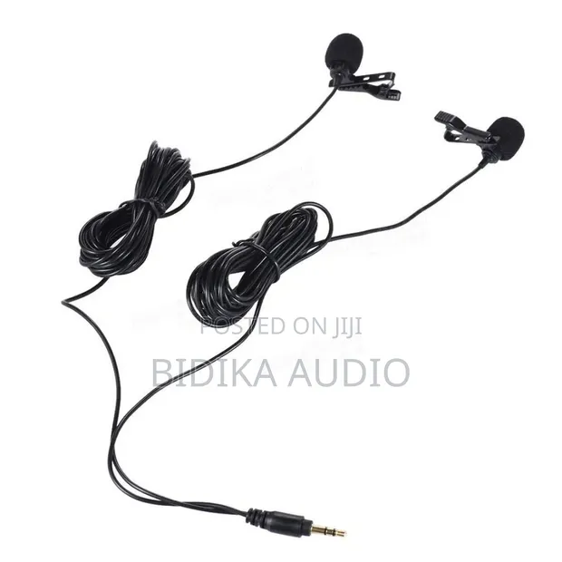 Boya BY-LM300 Dual Lavalier Microphone Omni-Directional Condenser - 1