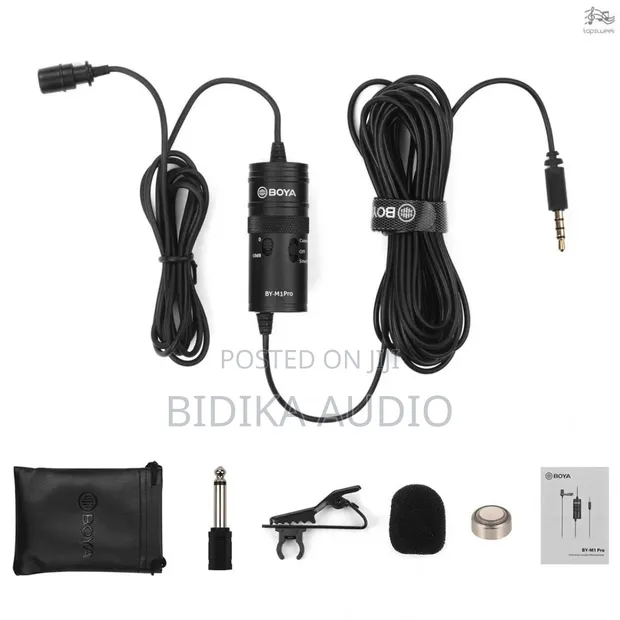 Boya BY-M1 Pro Universal Lavalier Microphone - 1