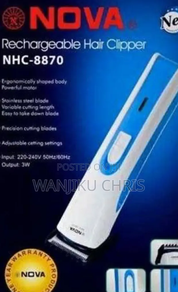 Nova Rechargeable Hair Clipper - 1