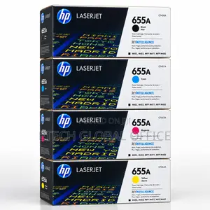 HP 655A Toner Nyeusi ya LaserJet Halisi