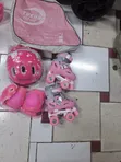 Viatu vya Quad Skating Pink Set - 2