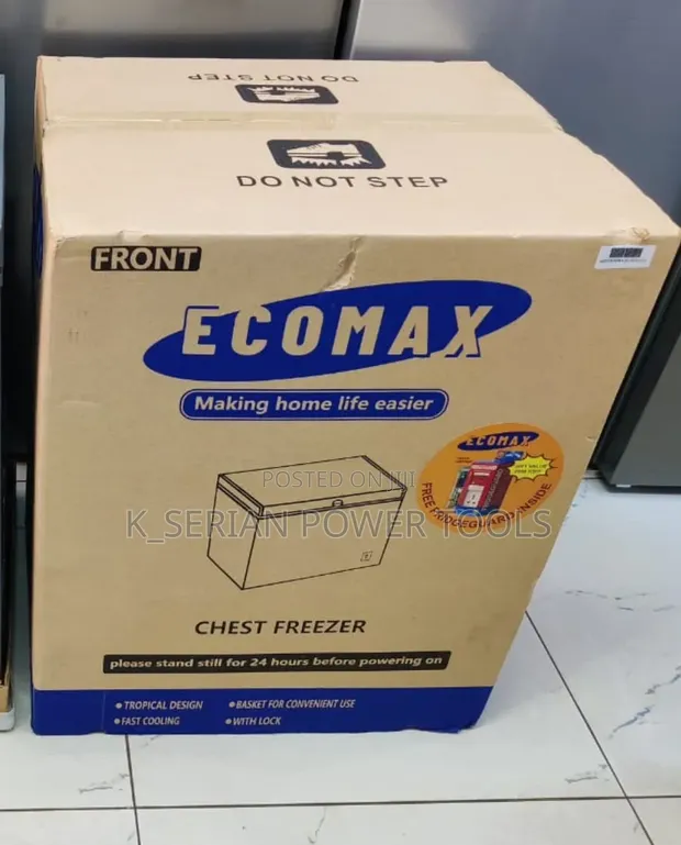 Ecomax 219 Litres Freezer with Free Fridge Guard - 1