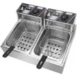 Nunix DF-6D Fryer Mbili ya Umeme 12L - 1