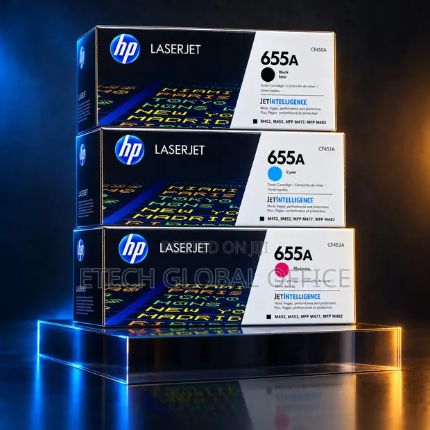HP CF450A Original Black Toner Cartridge - 1