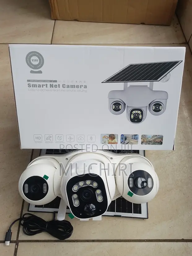 V380 Pro 4G Triple Lens PTZ Camera - 1