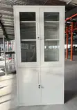 Kabati la Hifadhi la Ofisi la Chuma - Nyeupe - 4