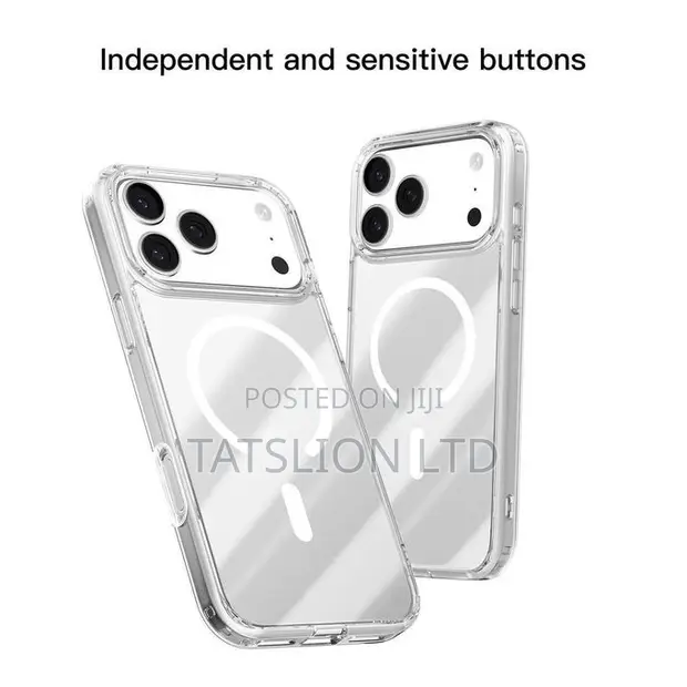 MagSafe2 iPhone 18 Pro Max Clear Magnetic Case - 1