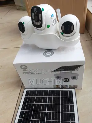 Kamera ya Betri ya V380Pro 4G Lensi Tatu 6MP