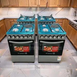 Auto Ignition 3 Gas Burners + 1 Electric Free Standing Cooker