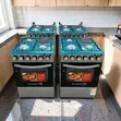 Auto Ignition 3 Gas Burners + 1 Electric Free Standing Cooker - 2