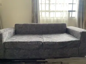 Used Grey 5 Seater Sofa Set