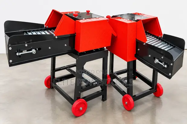 Chaff Cutter 9ZT-1.0DM with Metal Conveyor - 1