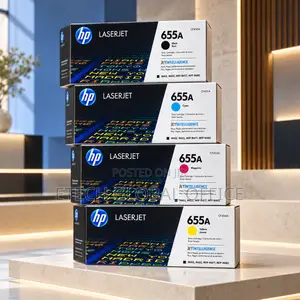 HP 655A Toner Nyeusi Halisi ya Laser