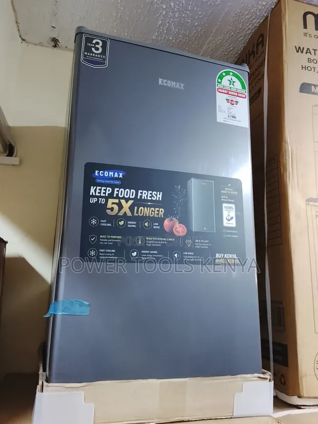 Ecomax 90-Litre Dark Silver Single Door Refrigerator - 1