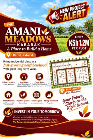 Amani Meadows - Premier Residential Plots in Kabarak
