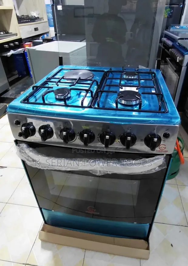 Eurochef 3G 1E 60x65 Standing Cooker - 1