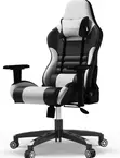 Office Chair: Racing Lumbar Support Gaming Chair - 1