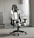 Office Chair: Racing Lumbar Support Gaming Chair - 4