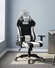 Office Chair: Racing Lumbar Support Gaming Chair - 5