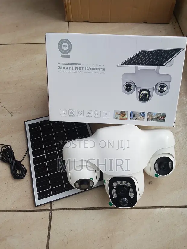 V380 6MP PTZ Battery Security Camera WiFi - 1