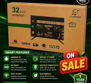 32-Inch Drom Smart Android TV
